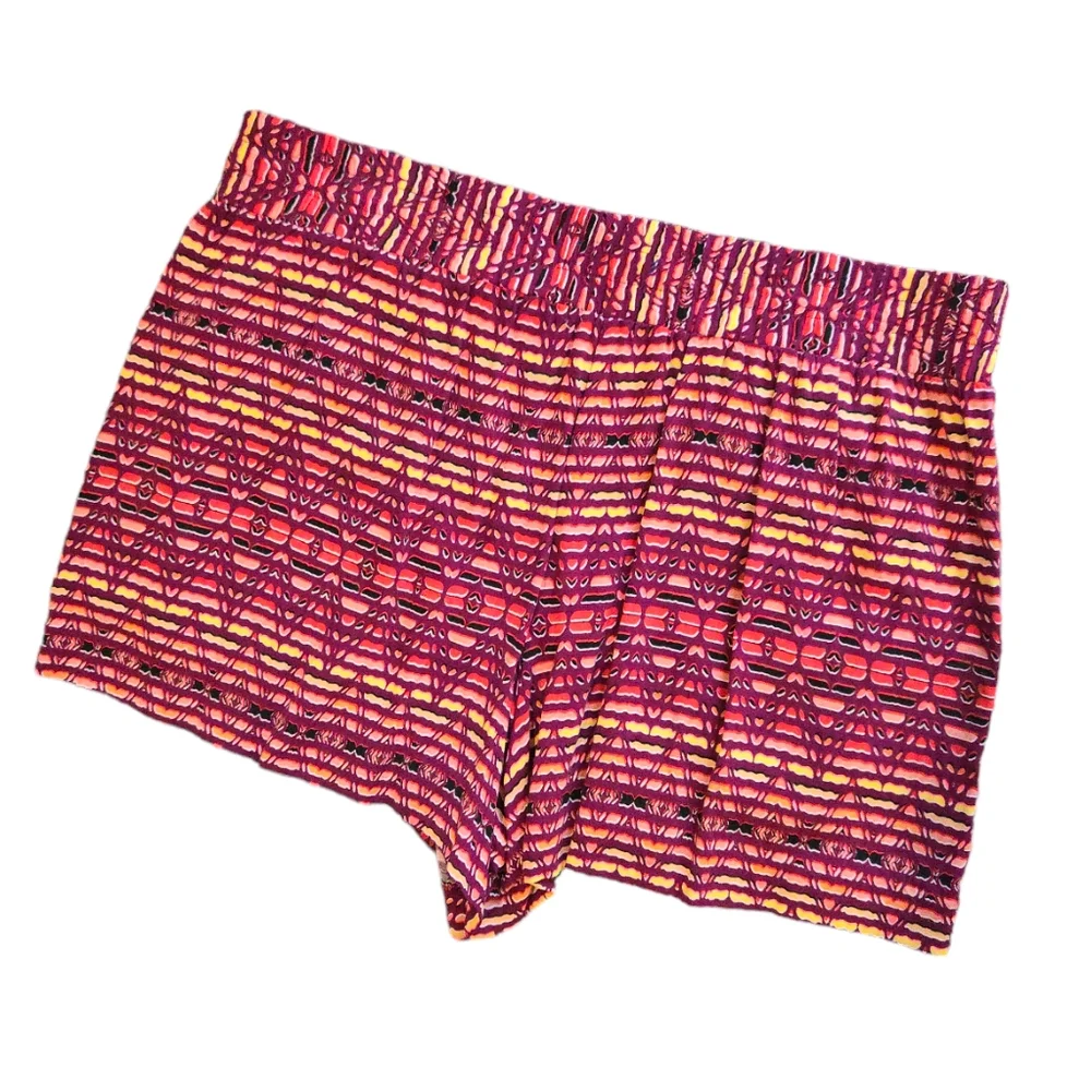 Apt 9 Geometric Boho Lightweight Pull On Shorts